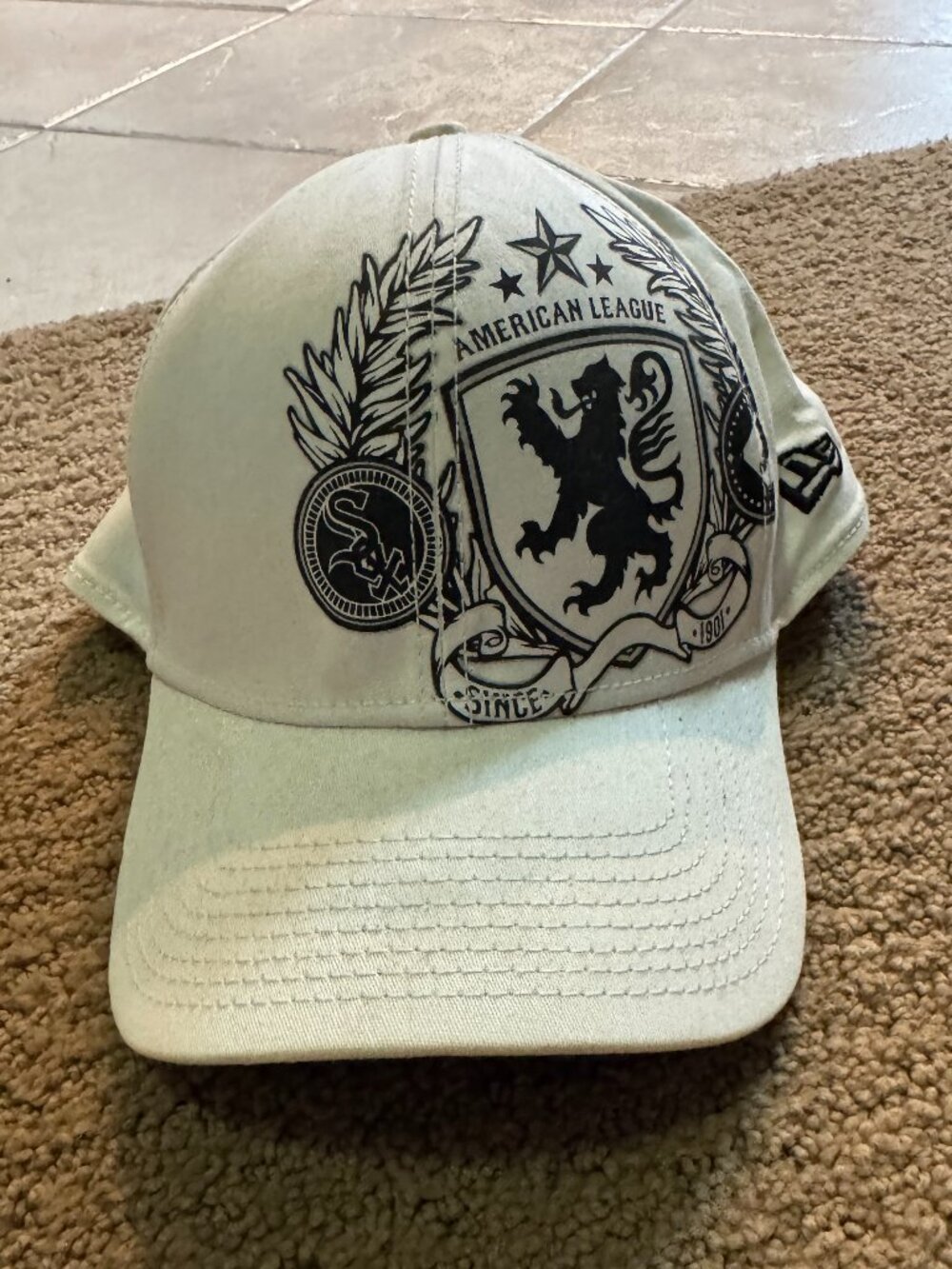 NewEra Chicago White Sox x American League White Hat Small/Medium